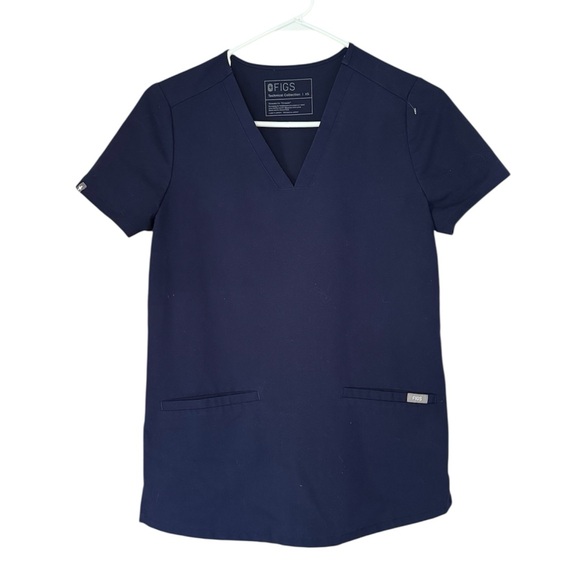 FIGS Technical Collection Top Navy‎ Women’s XS - Picture 6 of 6